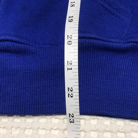 Colosseum Boise State Jacket Men XL Hood Zip Font Navy Orange Pockets Throwback - Picture 11 of 12